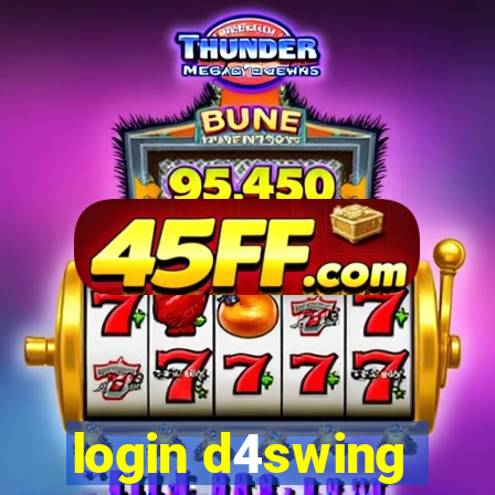 login d4swing